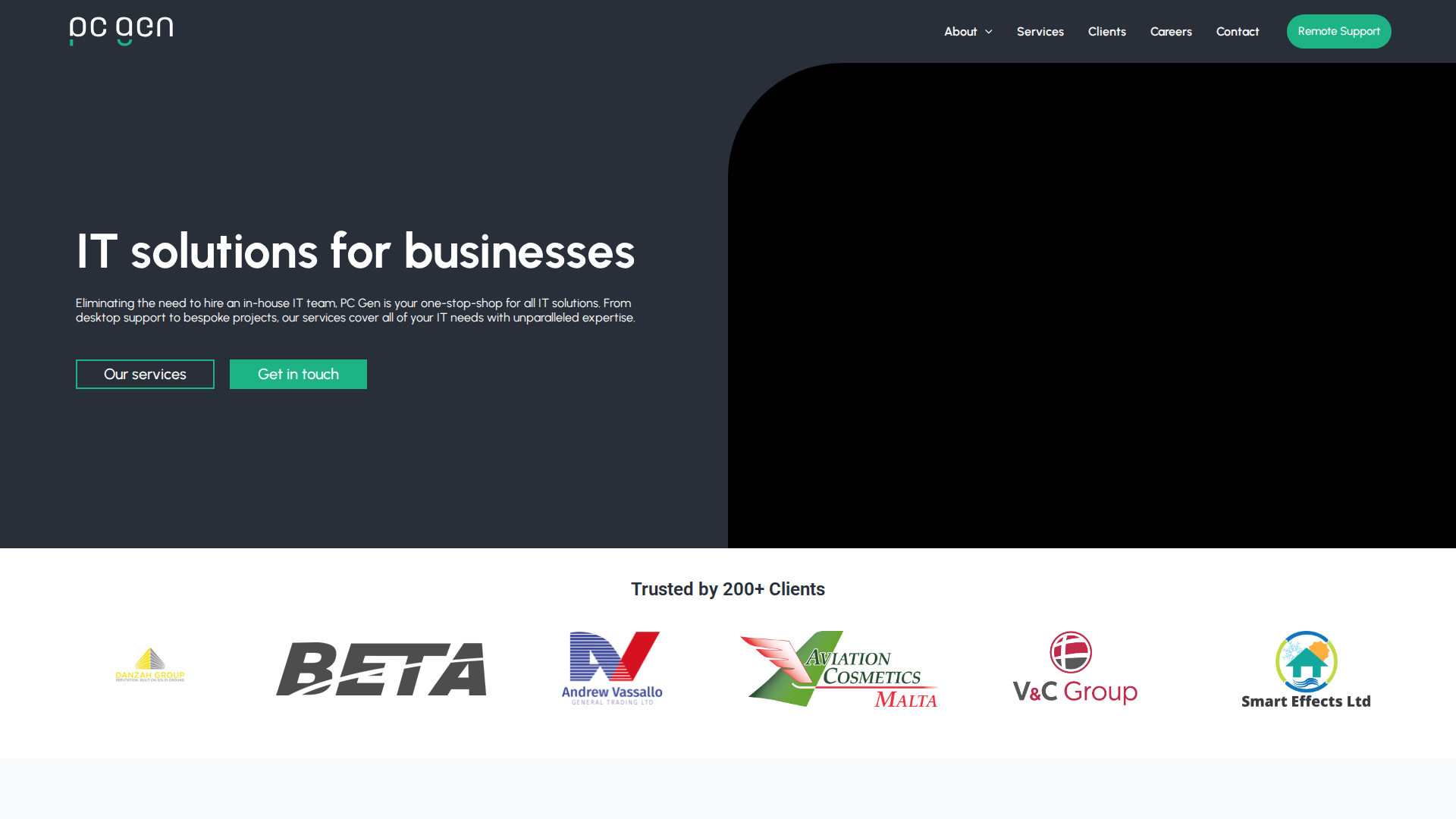 Modern Business Website